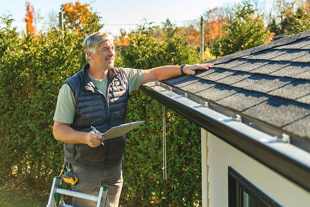 Professional Hail Damage Roof Repair technician working in Simonton, TX